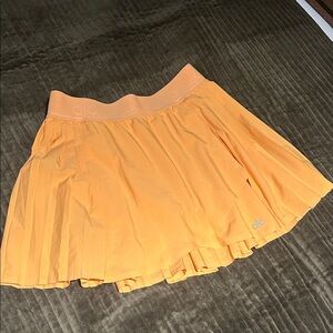 ALO Yoga Women's Vibrant Orange Mini Skirt